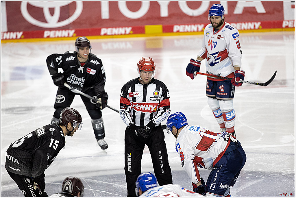 PENNY DEL;  Koelner Haie - Adler Mannheim; Koeln, 08.04.2021